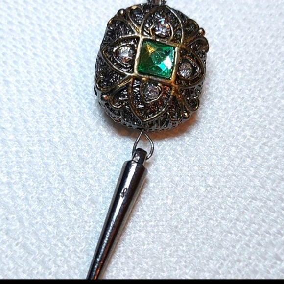 Victorian handcrafted bead necklace - Picture 3 of 4